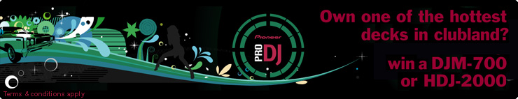 Win a DJM 700 DJ mixer or 3 HDJ 2000 DJ headphones if you own a CDJ or DVJ deck